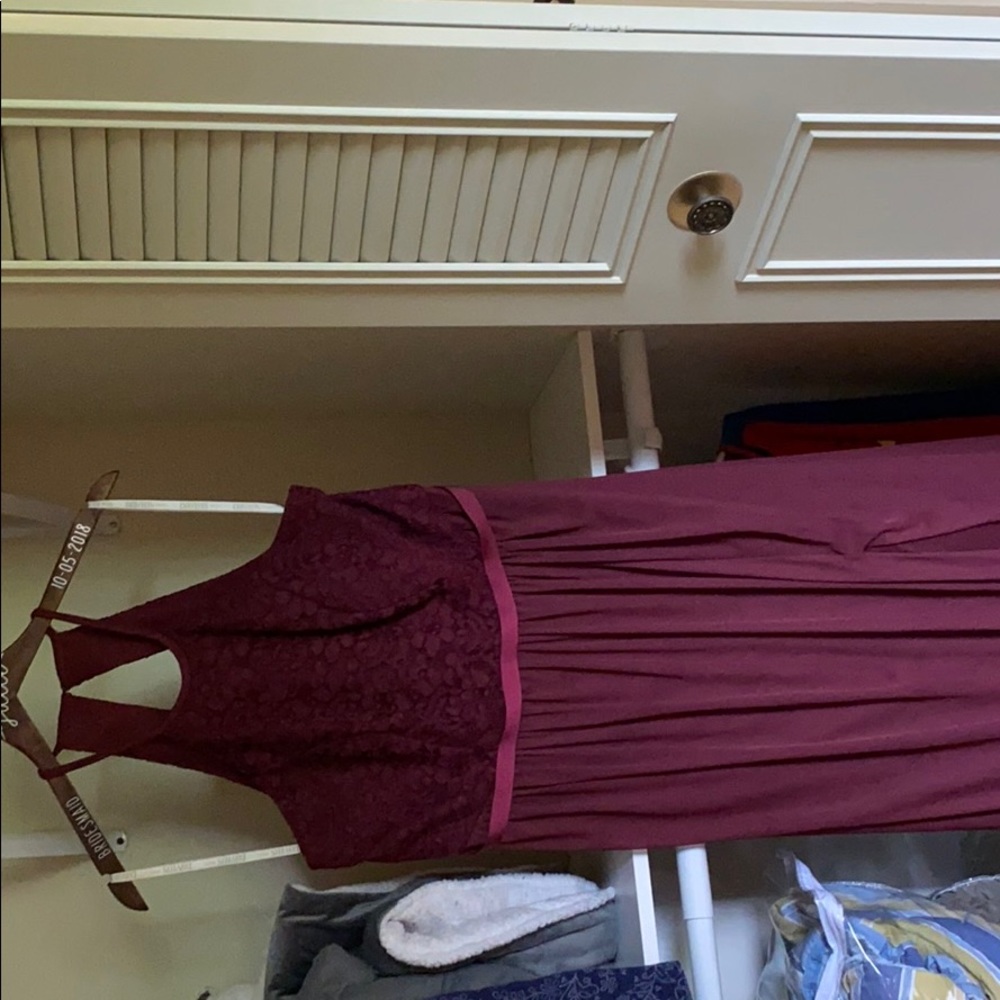 David’s bridal bridesmaid dress